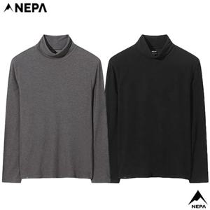 네파 (7L75363) 남성 가을겨울 기본형 소프트 하이넥 목폴라 티셔츠