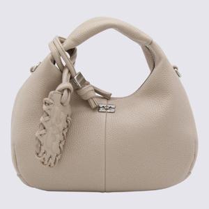 가니  Ganni Hobo Mini Grained 호보 미니 그레이니드 미니백 FW25 A6978686 6355202 WHITE PEPPER