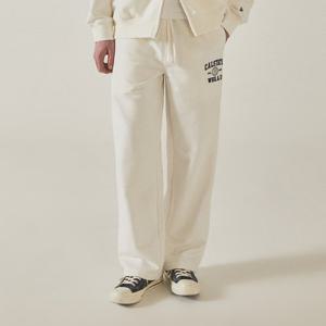 [후아유]공용 WHTMF2201U Campus Emblem Wide Pants