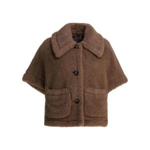 막스마라  TERZO 테르조 테디 케이프 FW25 2524736102NEWTERZO4005 6295836 Brown