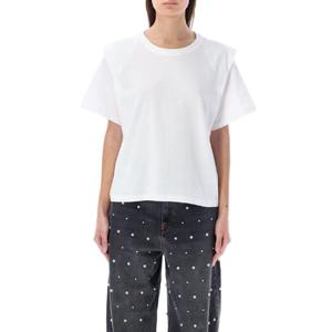 이자벨마랑 에뚜왈   반팔 티셔츠 SS25 TS0041FAA1N41I20WH 4481165 White