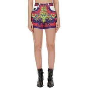 베르사체 진스 꾸뛰르   여성 반바지 SS24 76HAD54PES093609 2600766 MULTICOLOUR