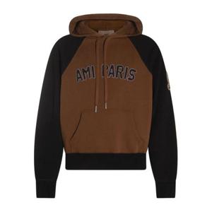 아미 후드 티셔츠 HSW768747 2162 Brown