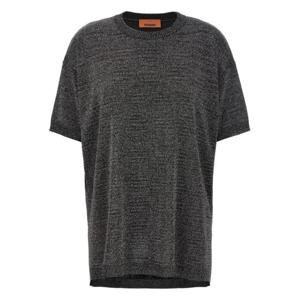 미소니 반팔 티셔츠 DS25WN04 BK01BYL905D Grey