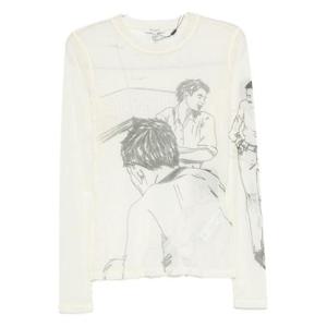 JW앤더슨 반팔 티셔츠 JO0234 PG1814002 White