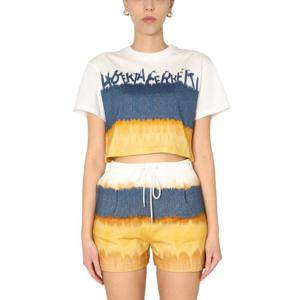 알베르타 페레티 반팔 티셔츠 07100183 1087 YELLOW