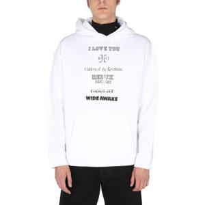 라프 시몬스 긴팔 티셔츠 211 M163A 190030010 WHITE