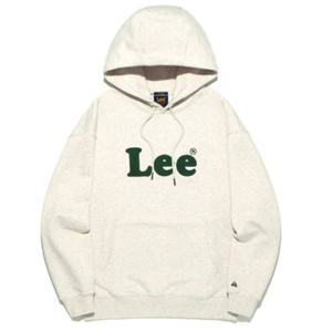 LEE 펠트자수 후드 티셔츠 B1 LE2503HD06 OT