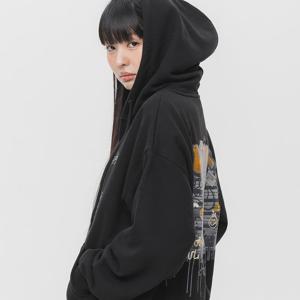 앨빈클로 OUTSIDER 투웨이 후드 집업 AZH297 (2 COLOR)