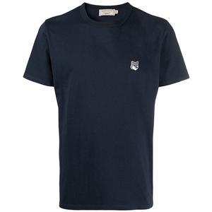 23SS 메종키츠네 그레이 폭스 헤드 반팔 GM00118KJ0008 NAVY
