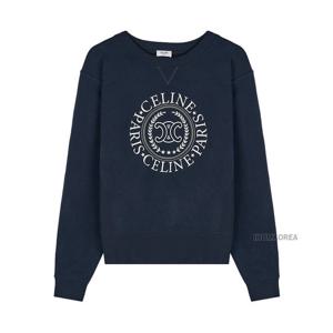 [셀린느] FW25 여성 로고 프린트 맨투맨 RY0G6345F 07OW