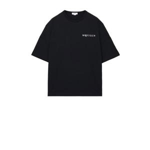 알렉산더 맥퀸 반팔 티셔츠 828434QTADE0520 BLACK