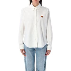 겐조 반팔 티셔츠 FF52CH2649LO 01 Bianco