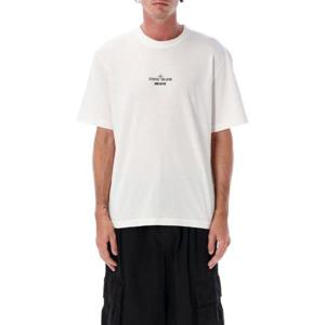 스톤 아일랜드 반팔 티셔츠 S152100037S0091 V0001 Bianco