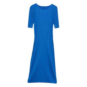 플리츠플리즈 롱 원피스 PP58JH127 72 Blue