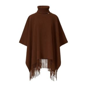 파비아나필리피 프린지 헴 터틀넥 울 판초 SAD215A802 L8421269