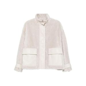엠포리오 아르마니 가죽 자켓 EW002157 AF17177U1144 Ivory