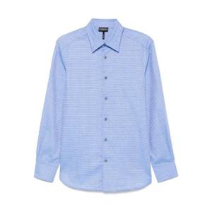 엠포리오 아르마니 긴팔 셔츠 EM001537 AF14341F9060 Clear Blue