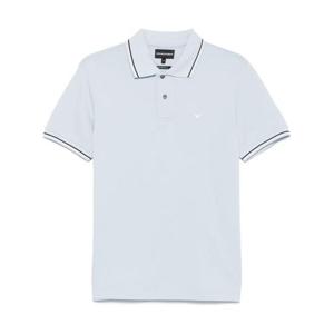 엠포리오 아르마니 폴로 티셔츠 8N1FB4 1JPTZU9378 Clear Blue
