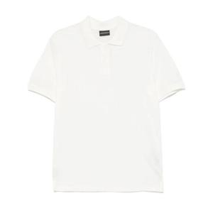 엠포리오 아르마니 폴로 티셔츠 EM000850 AF12955U0003 White
