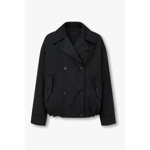 보브 보브 더블 브레스티드 숏 트렌치 코트 (7115316802) VOV