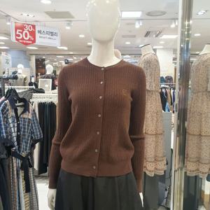 [베스띠벨리]  25가을  라운드넥 꽈베기 가디건7973BR