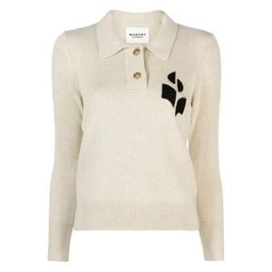 이자벨마랑에뚜왈 폴로 티셔츠 PU0314FA A1X05E 02LY Light Grey