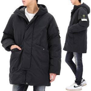 25FW 스톤아일랜드 와펜 패치 마이크로 트윌 후드 롱 패딩 K2S157100008 S0026 V0029