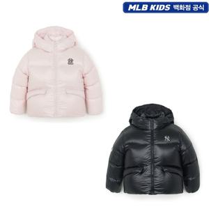 MLB키즈 프리즘 걸스 립스탑 크롭 덕다운 7FDJB2556