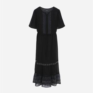 [써스데이아일랜드][여성]보더 믹스 롱 원피스(T256MOP145W)