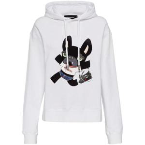 디스퀘어드2   후드 티셔츠 FW24 S75GU0550 S25516 2849730 White