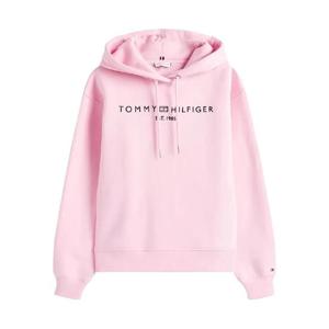 타미 힐피거   후드 티셔츠 FW25 WW0WW43598 6245465 Pink  Purple