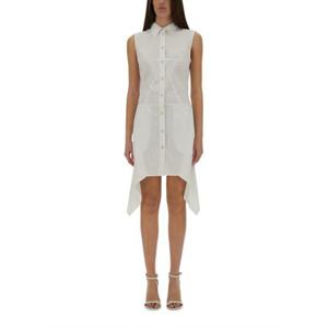 헬무트랭 미디 원피스 P01HW602 100 WHITE