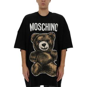 모스키노 반팔 티셔츠 07120244 1555 BLACK