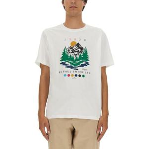 PS 바이 폴스미스 반팔 티셔츠 M2R 011R LP4249 01 WHITE