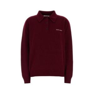 미우미우 폴로 티셔츠 MMLB71SOOO17SA F0399 Burgundy