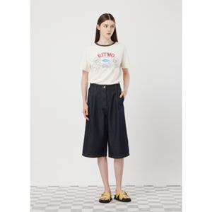 [CC콜렉트] 원턱 버뮤다 데님 팬츠 (C253PSA402)