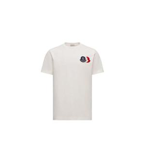 몽클레어 반팔 티셔츠 K20918C0005689AUG034 WHITE