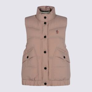 몽클레어 하이칼라 스냅 버튼 패딩 조끼 K20981A00042 597UI51U