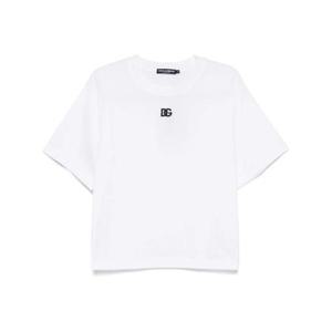 돌체앤가바나 반팔 티셔츠 F8U10ZGDCYD W0800 White