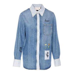 마르니 셔츠 CAJD0656X1USCY2300B52 Blue