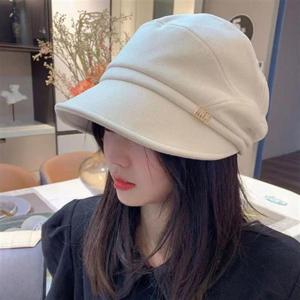 여성 앞챙 영문장식 포인트모자 벙거지 조절끈 보닛햇 장식