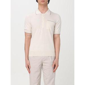 브루넬로 쿠치넬리 폴로 티셔츠 M29805215 CXV04 White
