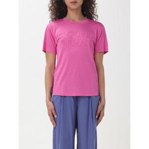 엠포리오 아르마니 반팔 티셔츠 3D2T7M2JLNZ 0313 Fuchsia