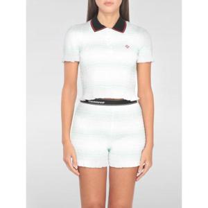 카사블랑카 폴로 티셔츠 WPF25JTP215 01 White