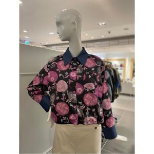 르니앤맥코이 카라넥 플라워 패턴 블라우스 (MM10BL413HJY)