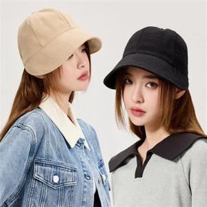 하프벙거지 유니크 여자 하프햇 와플모자 여성보넷햇