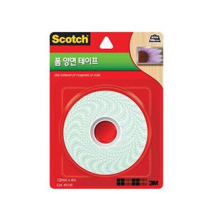 3M 스카치 2140 폼 양면테이프 12mmx4m
