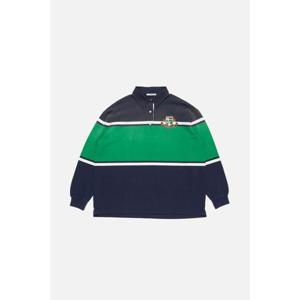아크네 스튜디오 미디 원피스 A20830 61638 AEW NAVY GREEN BLUE