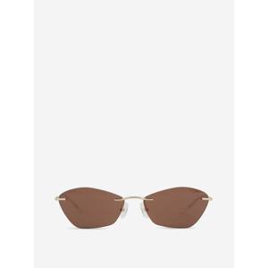 알렉산더 맥퀸 선글라스 852610I3330 7024GOLD GOLD BROWN